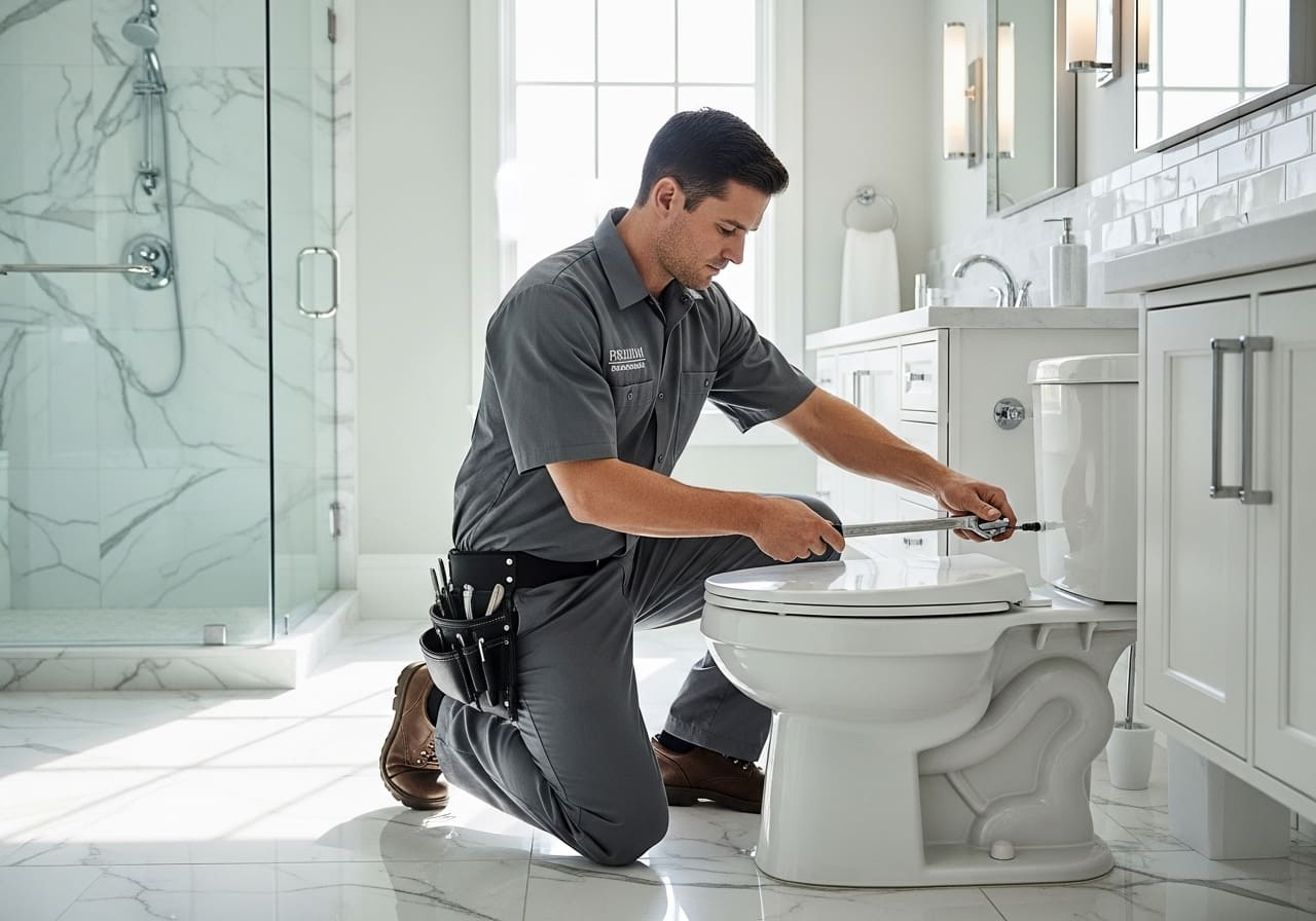Toilet Repair & Installation in Crosby